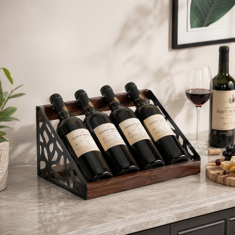 Home Bar Wooden Wine Rack Wine - Home Bar Shelves 评论和价格