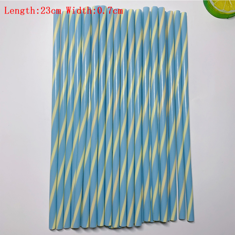 50pcs Reusable Striped Hard Pl - Home Bar Supplies 评论和价格