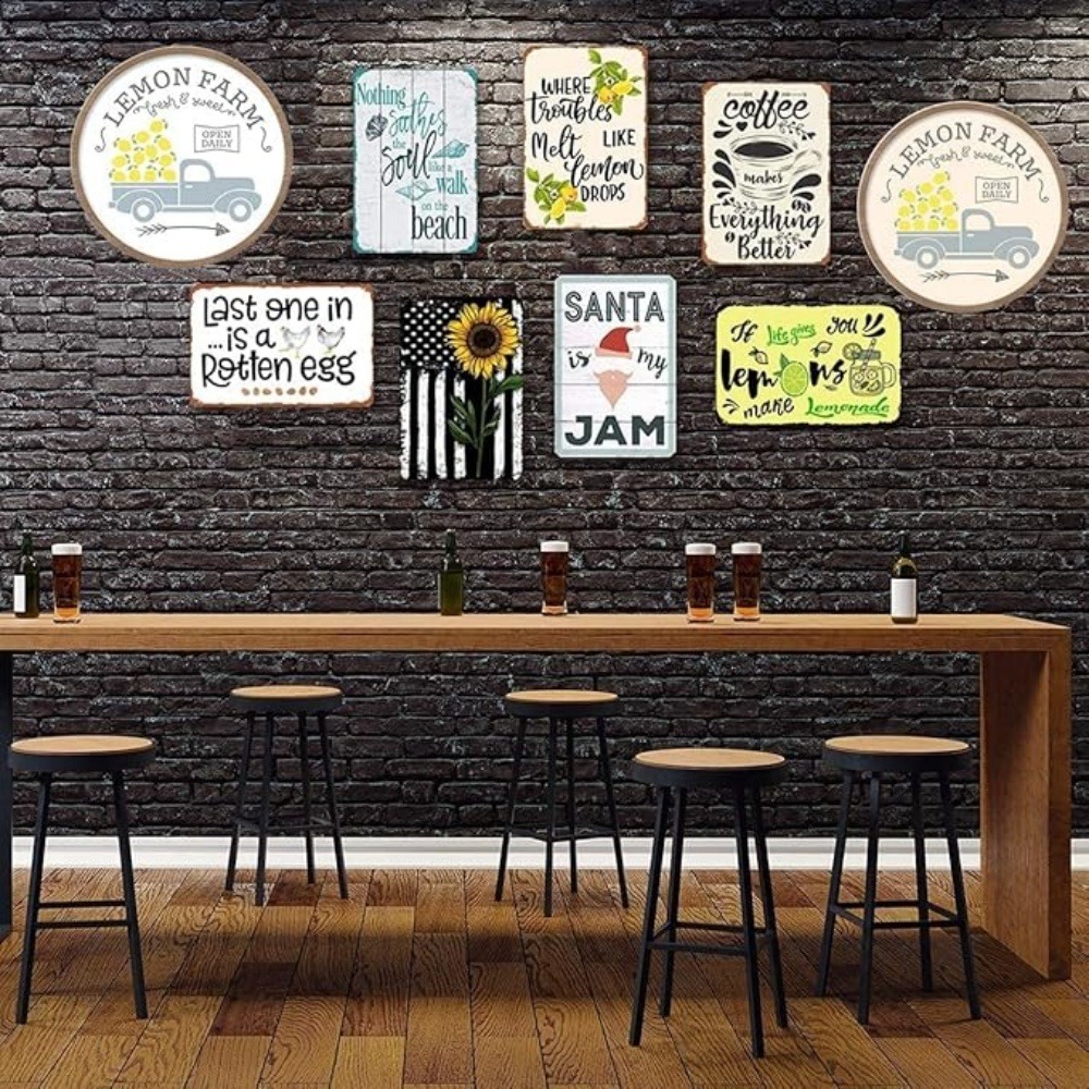CIFBUY Vintage Funny Cat Alumi - Home Bar Accessories 评论和价格