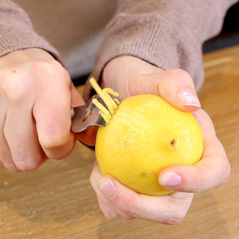 LMETJMA Stainless Steel Lemon  - Peeler Channel Knife 评论和价格