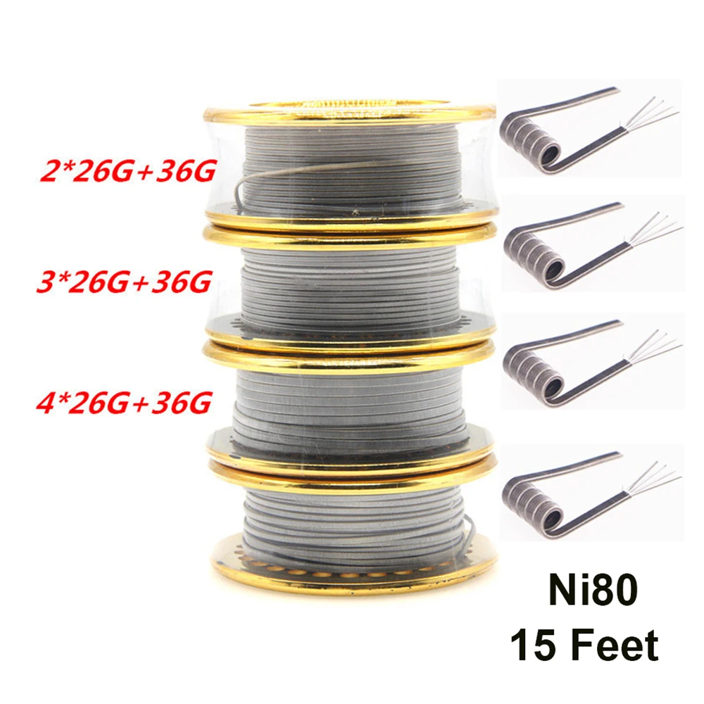 Ni80 Wire 26G 36GA 15 Feet Cla - Jigger Double Sided 评论和价格