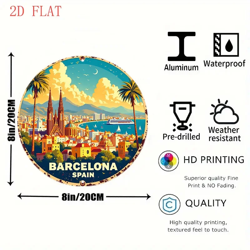 Round 8in Barcelona Spain Land - Home Barcelona 评论和价格