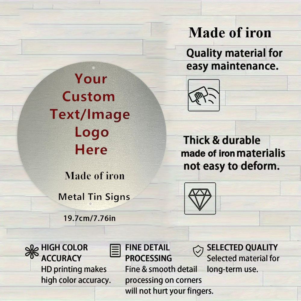 Custom Photo/Text Aluminum Sig - Home Bar Signs 评论和价格