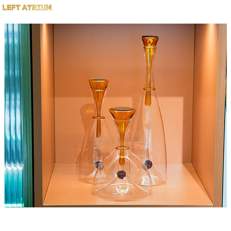 Modern Minimalist Glass Decant - Home Bar And Cabinet 评论和价格