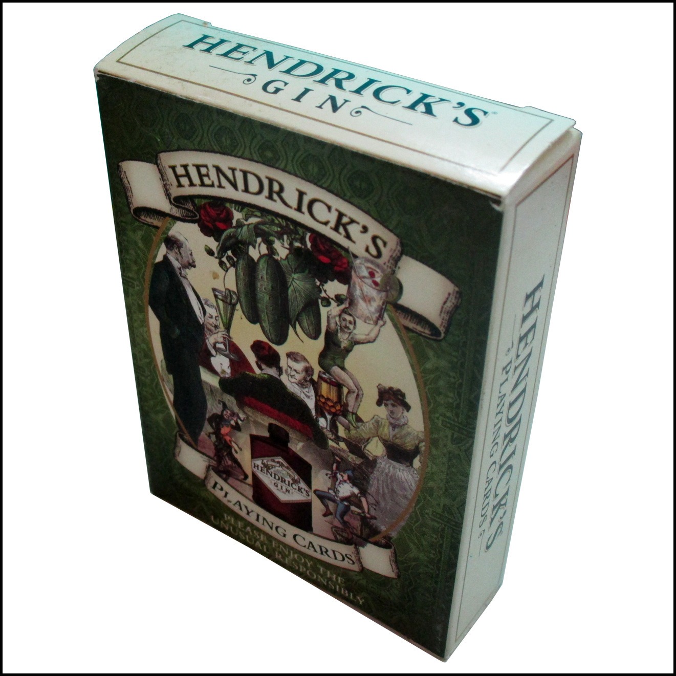 Hendrick's Gin Playing Cards D - Cocktail Recipe Book 评论和价格