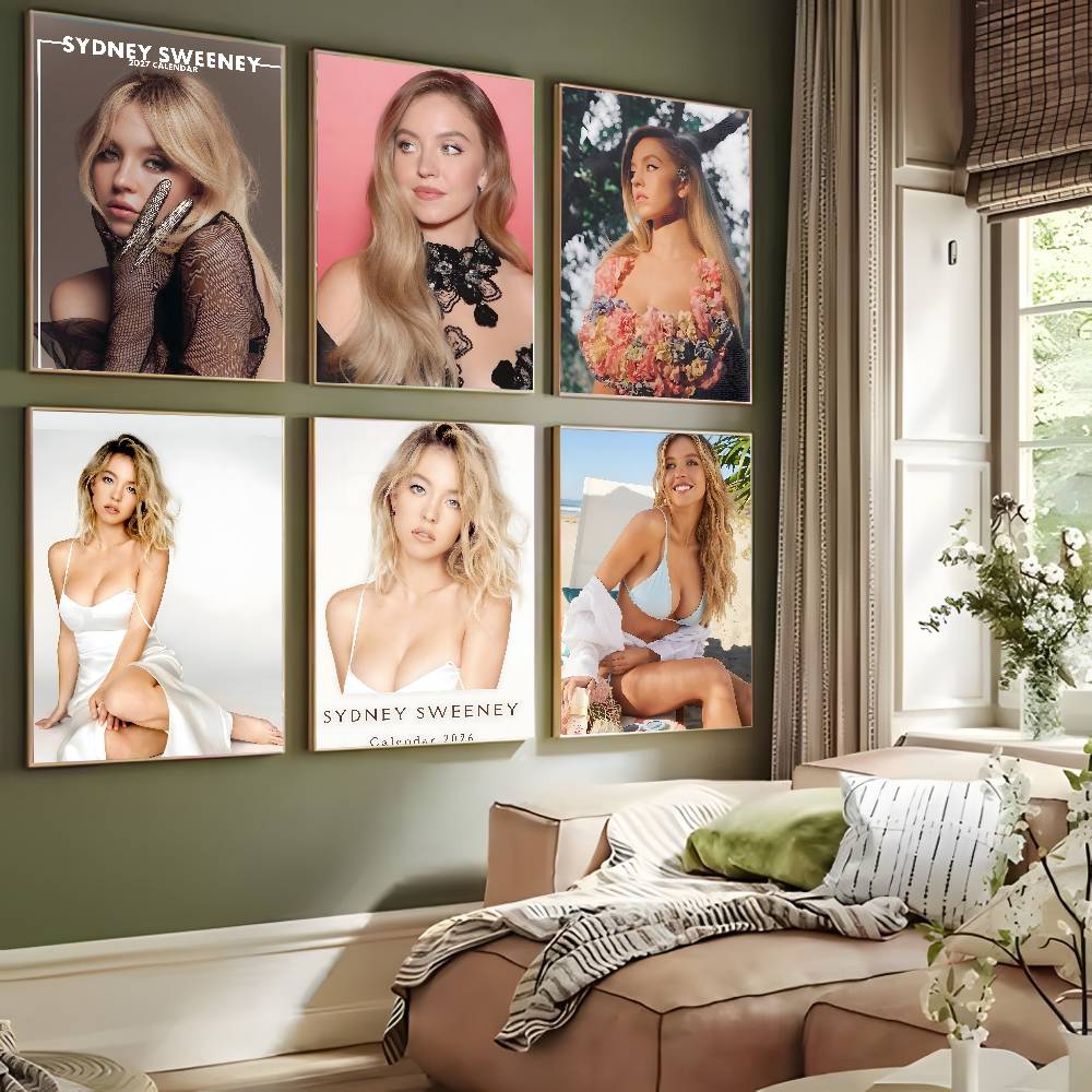 Actor S-Sydney Sweeney Poster  - Home Bar Sydney 评论和价格