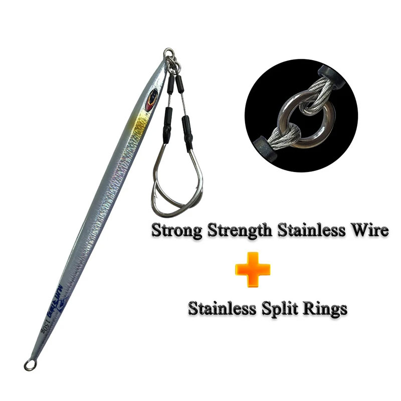 AS 10Pairs Barbed Double Hooks - Jigger Double Sided 评论和价格