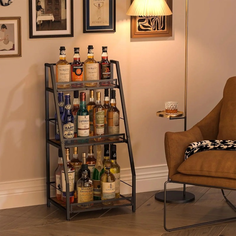 3-Tier Ladder Wine Rack Freest - Home Bar Shelves 评论和价格