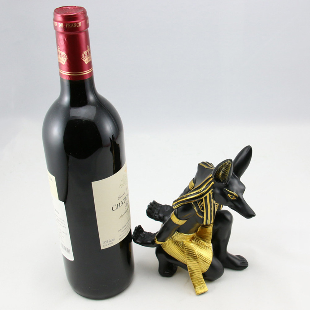 Anubis Shape Wine Rack Premium - Home Bar Stand 评论和价格